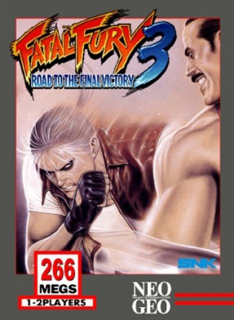 Fatal Fury 3 NeoGeo cover.