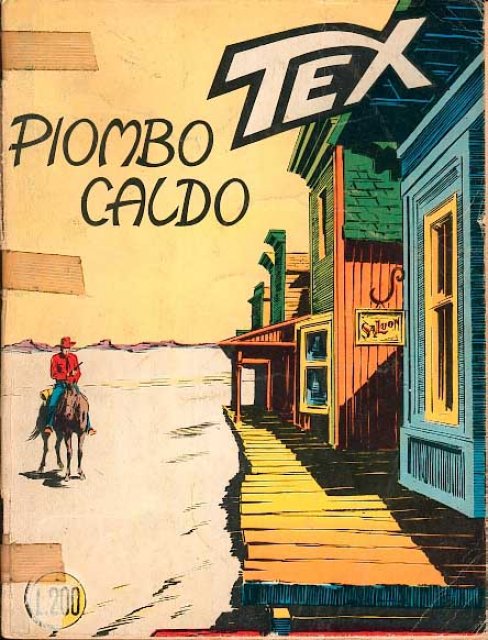 Tex Nr. 069: Piombo caldo front cover (Italian).