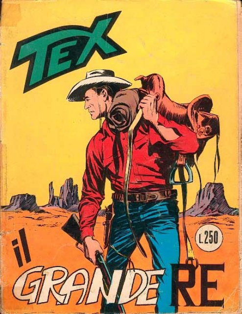 Tex Nr. 053: Il grande re front cover (Italian).