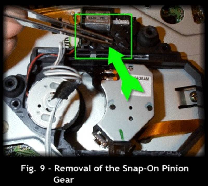 How to repair a faulty Playstation's laser