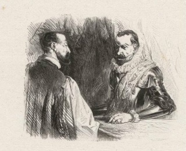 Don Gonzalo e il residente (ed. 1840)