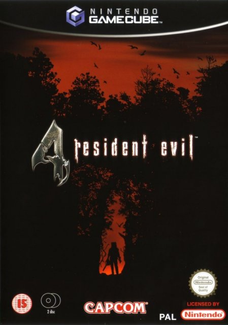 Resident Evil 4 cover.