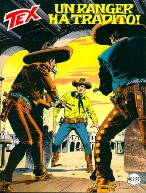 Tex Nr. 507: Un ranger ha tradito! front cover (Italian).