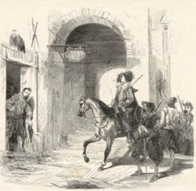 L'arrivo di don Rodrigo (ed. 1840)