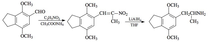 G-3; 2,5-DIMETHOXY-3,4-(TRIMETHYLENE)AMPHETAMINE; 5-(2-AMINOPROPYL)-4,7-DIMETHOXYINDANE