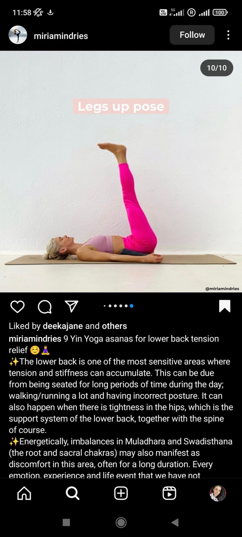 Yoga on sup - lower back relief