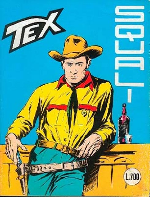 Tex Nr. 062: Squali front cover (Italian).