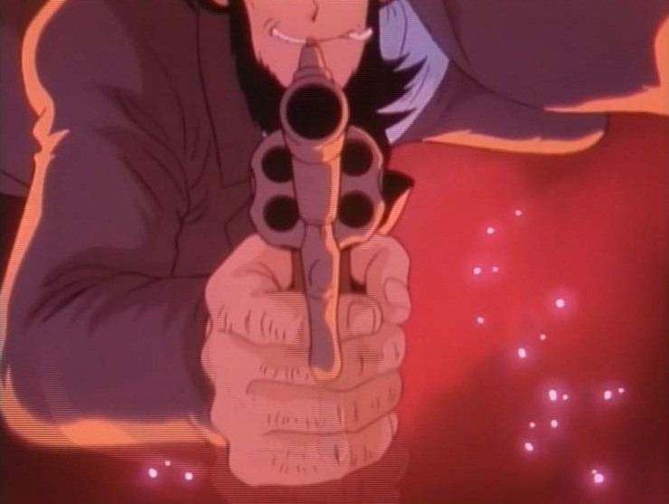 How does it feel to see Jigen's gun from this side?