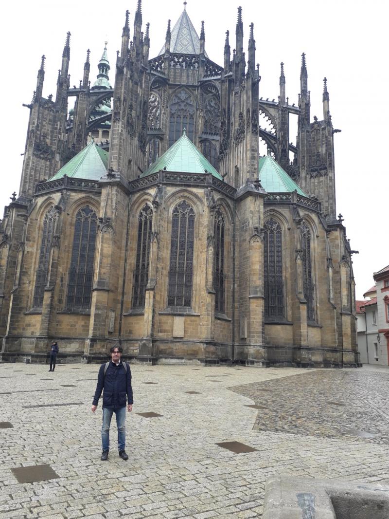 Back of the St. Vitus Cathedral