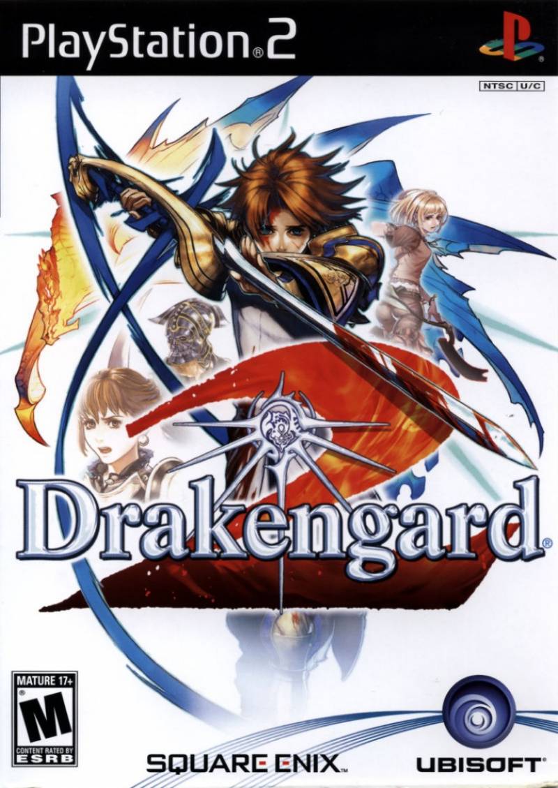 Drakengard 2 - Playstation 2 NTSC US front cover