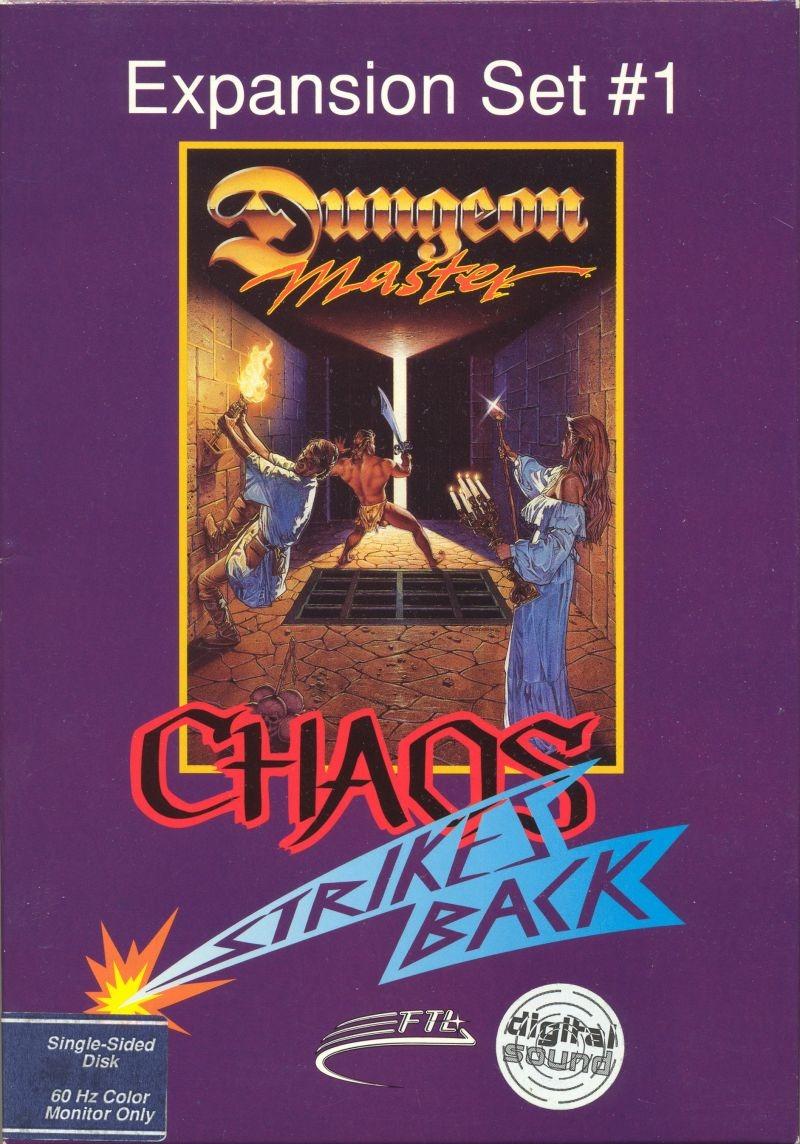 Dungeon Master: Chaos Strikes Back - front cover