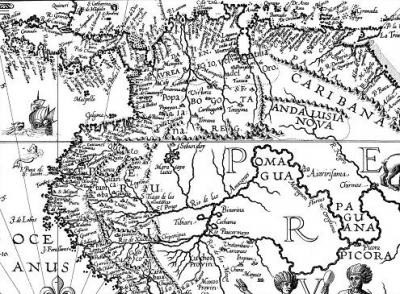 Map by Claesz 1592