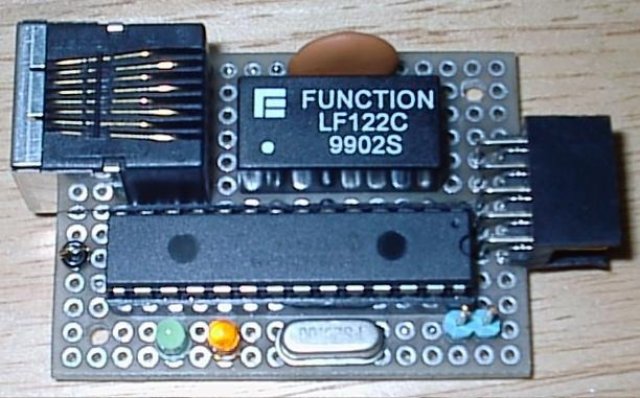 ENC28J60 LAN Adapter interface for DC Serial (SPI I/F)
