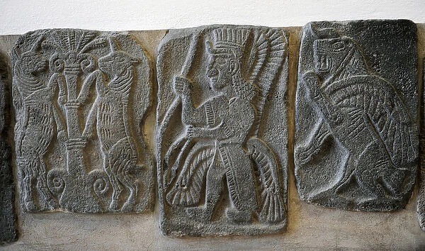 Ancient Hybrid creature reliefs from Tell Halaf