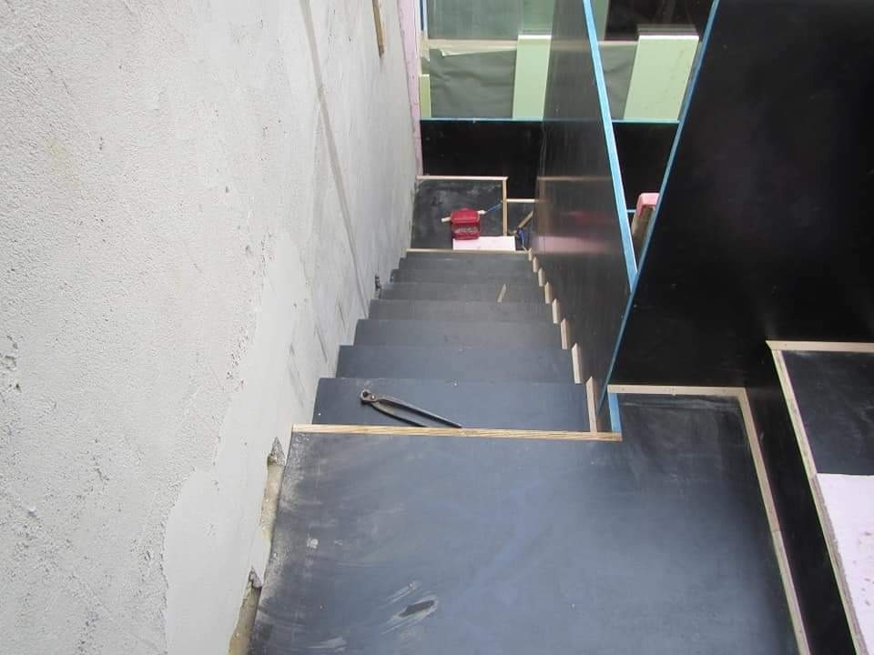 Armatura di una scala / structure of a stair
