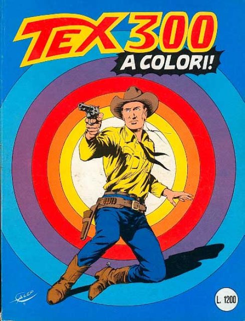Tex Nr. 300: Tex 300 front cover (Italian).