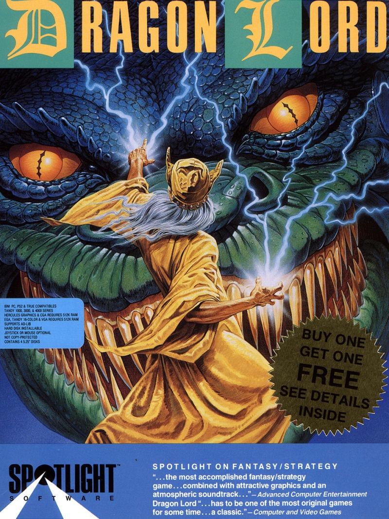Dragon Lord front cover PC MS-DOS