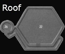 Map of the roof