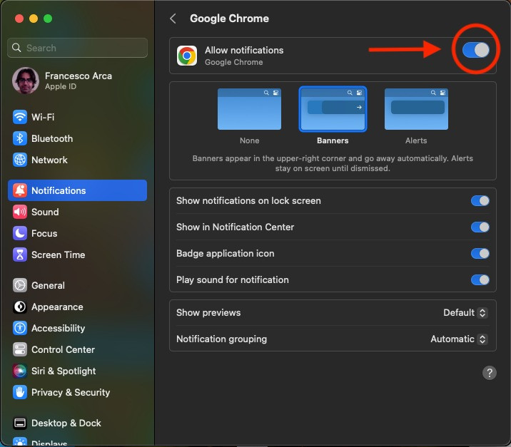 Computer Browser Notification How to activate Neperos notifications on desktop computer • Neperos