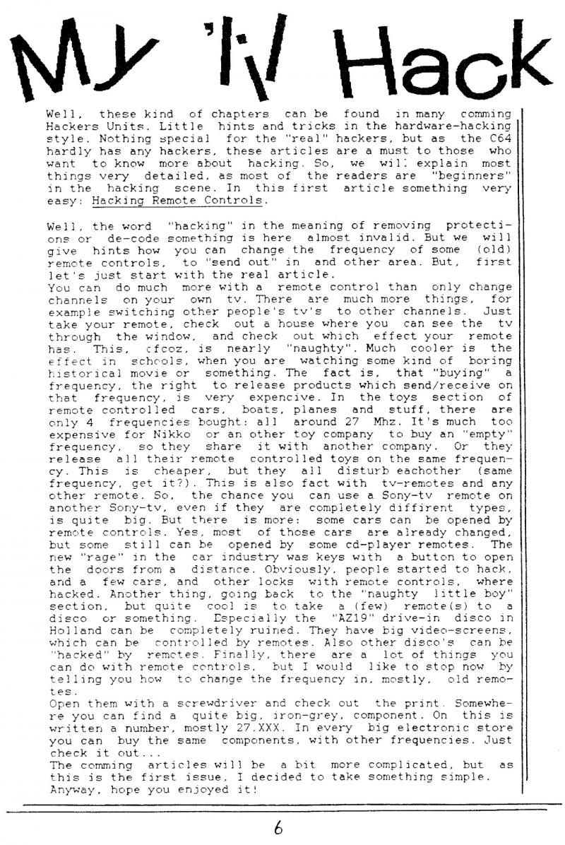 Hackers Unit Issue 1 - page 6