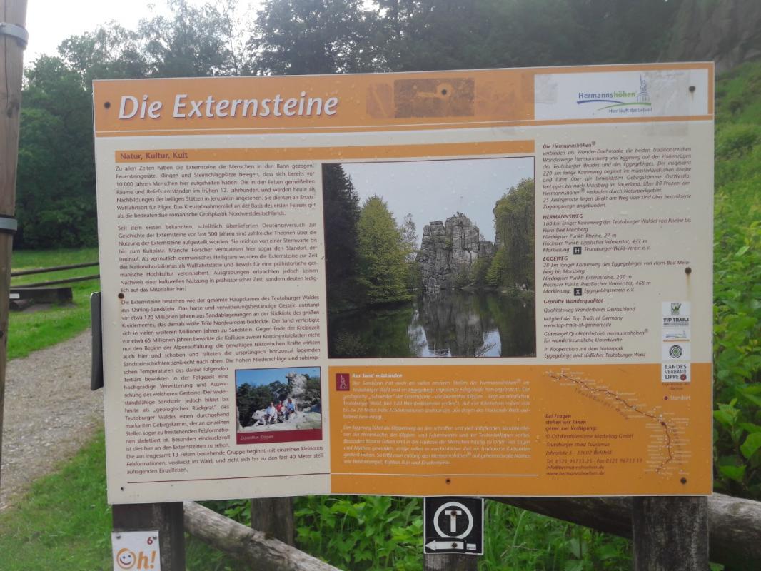 A trip to Externsteine in Horn-Bad Meinberg