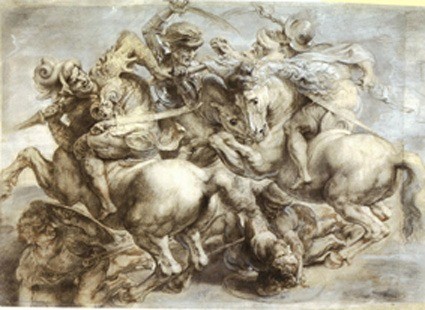 Study of The Battle of Anghiari