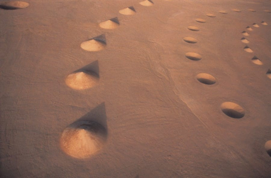Desert Breath: the spiral cones in the Egyptian desert
