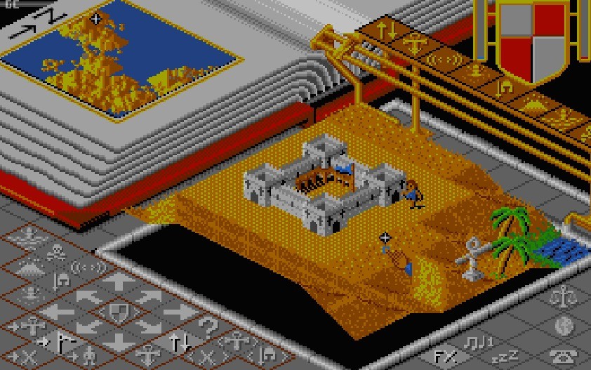 Populous for PC MS-DOS