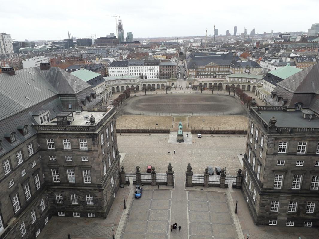 Christianborg Palace in Copenhagen
