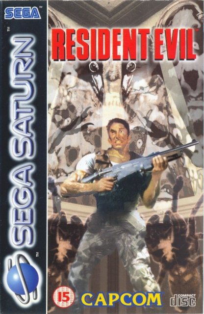 Resident Evil (Sega Saturn) PAL cover