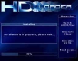 Installing a game with hdloader
