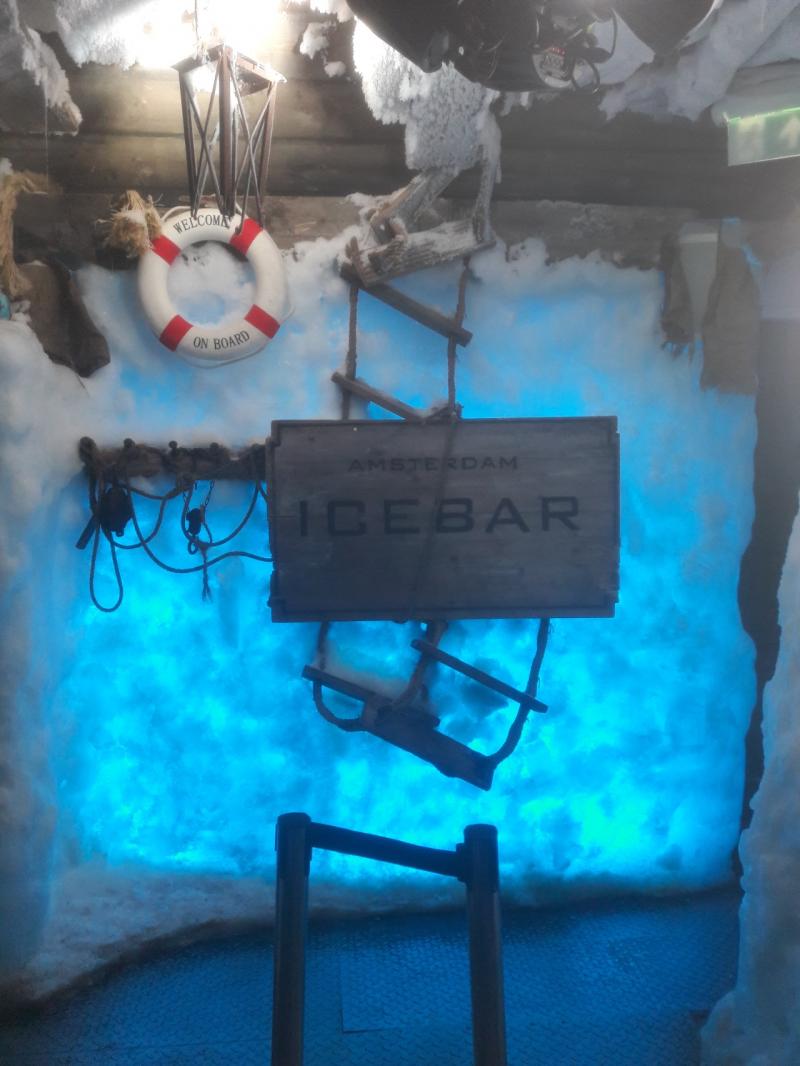 Icebar in Amsterdam