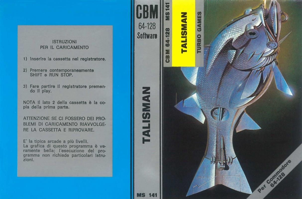TALISMAN for the Commodore 64 by Armati - front cover