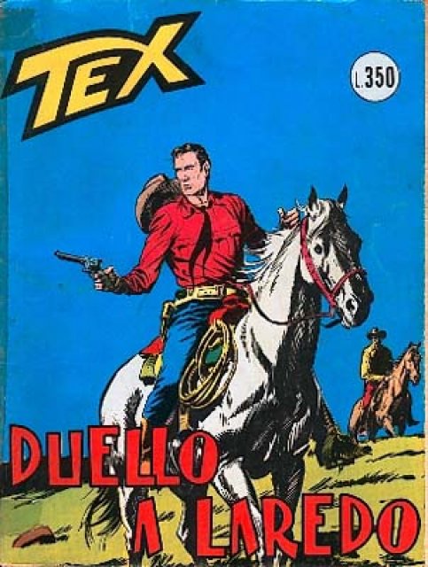 Tex Nr. 048: Duello a Laredo front cover (Italian).