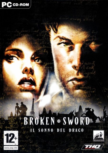Broken Sword il sonno del drago cover.