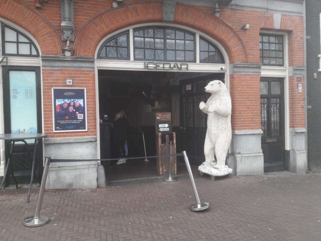 Icebar in Amsterdam