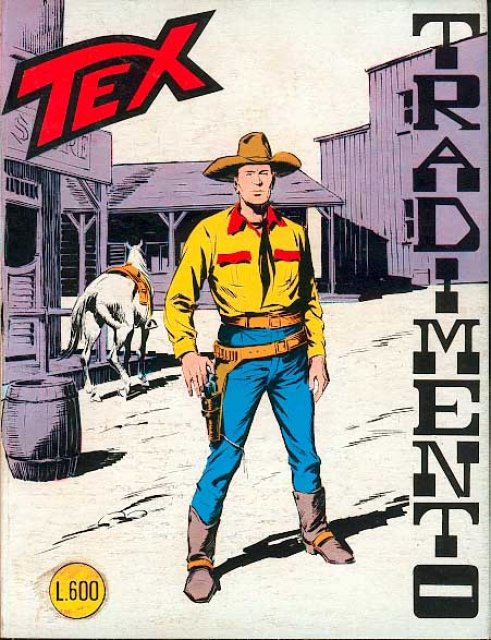 Tex Nr. 055: Tradimento front cover (Italian).