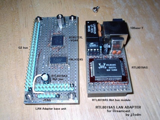 design example: RTL8019AS LAN Adapter (non compatible HIT-0300) (part 1)