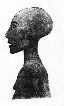 Unidentified female mummy from KV35, dimensions slightly restored