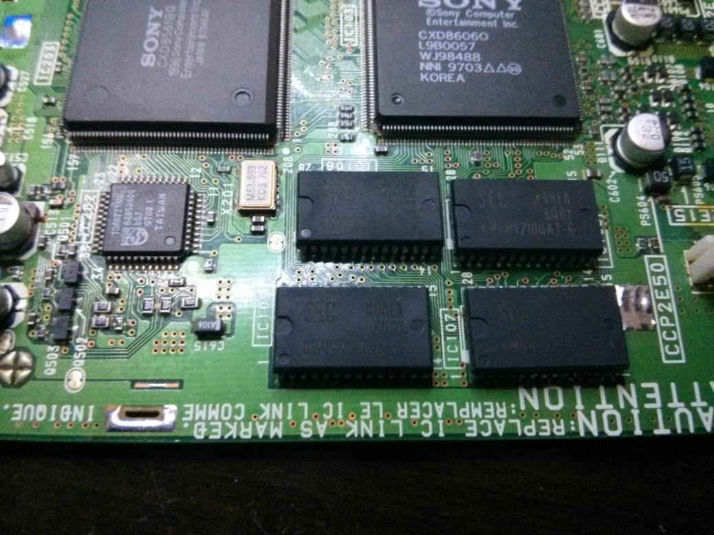 Playstation PU-18 8MB RAM Modification