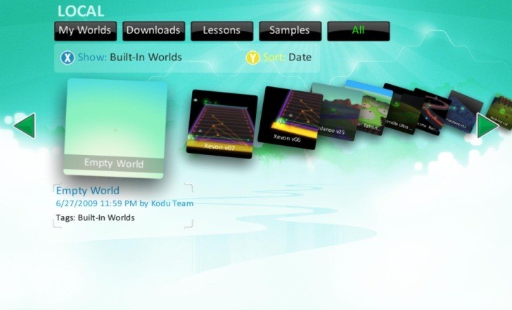 Kodu Curriculum: Getting Started with  Xbox and Controller