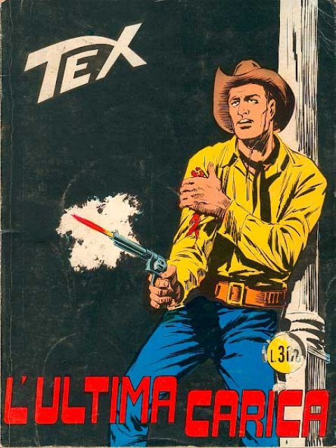 Tex Nr. 070: L'ultima carica front cover (Italian).