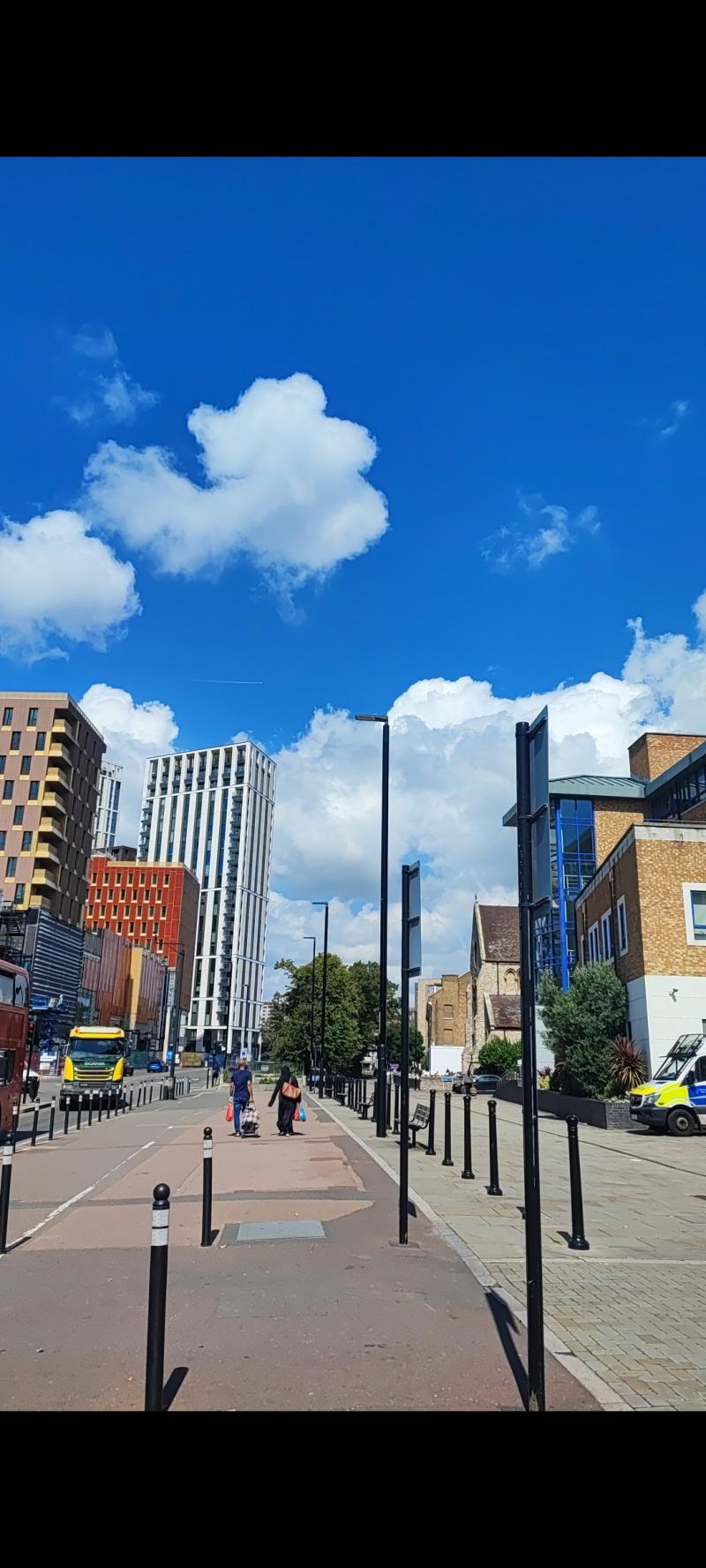 Lewisham road - I love these clouds