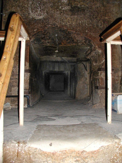 Entrance to the Kings Chamber. A low passage leads first to a small Anti-chamber and then to the Kin
