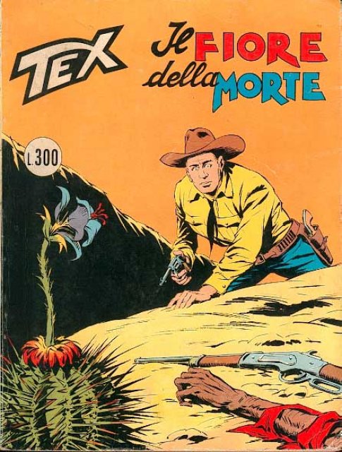 Tex Nr. 161: Il fiore della morte front cover (Italian).