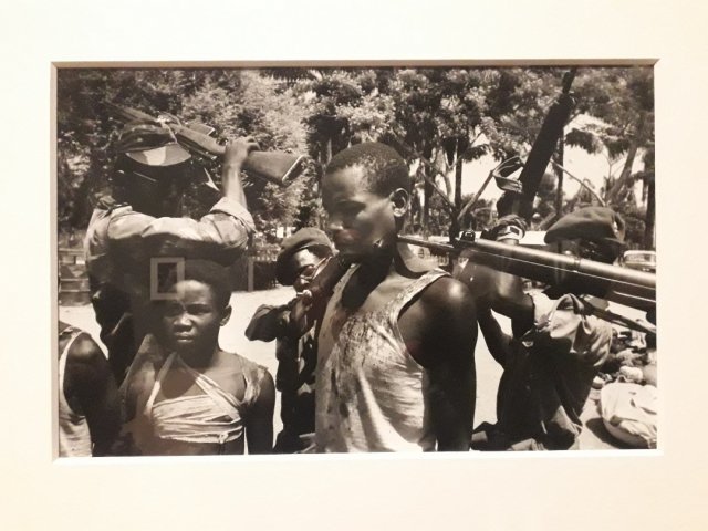 Suspected Lumumbist freedom fighters being formented by Congolese soldiers befo