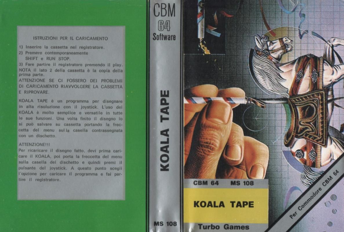 KOALA TAPE for the Commodore 64 by Armati - front cover