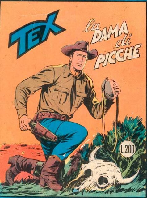 Tex Nr. 116: La Dama di Picche front cover (Italian).
