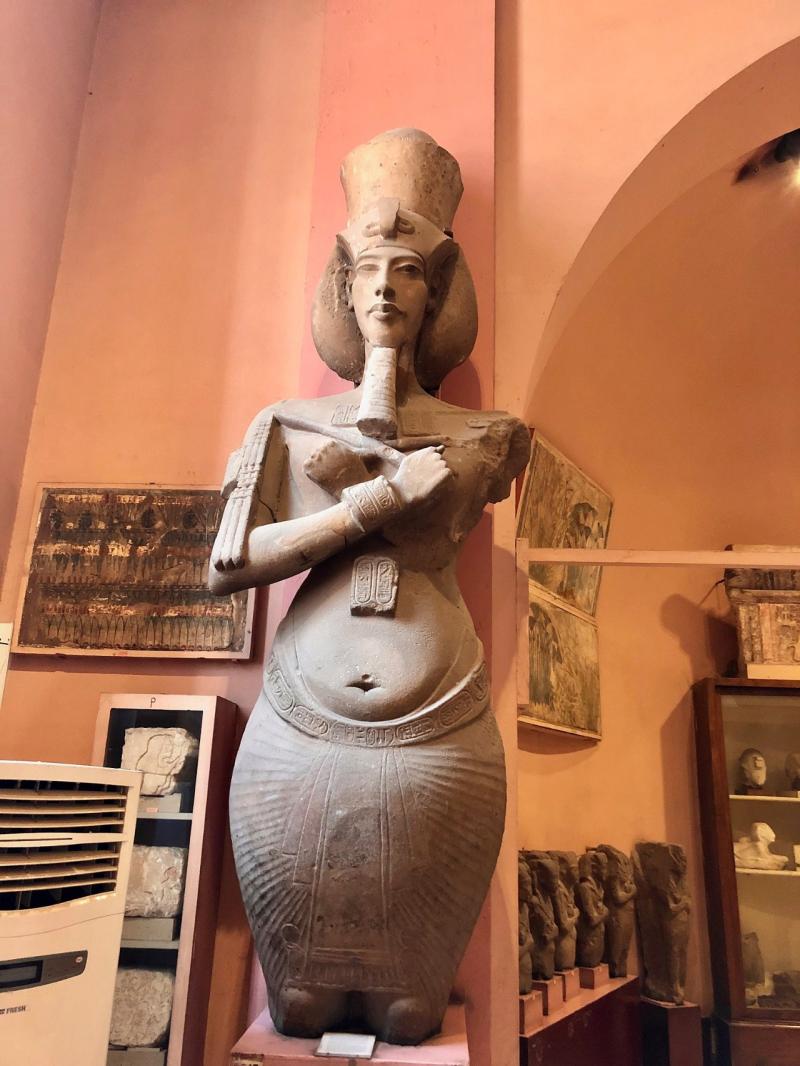 Statue of Akhenaten (Egyptian Museum al-Qāhirah)