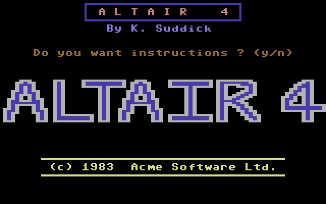 Altitude 4 ALTAIR 4 • Neperos
